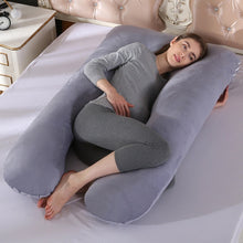 Load image into Gallery viewer, Full Body Giant Pregnancy Pillow  Maternity Pillow Pregnant Women Comfortable Soft Cushion Sleep Body
