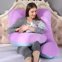 Load image into Gallery viewer, Full Body Giant Pregnancy Pillow  Maternity Pillow Pregnant Women Comfortable Soft Cushion Sleep Body
